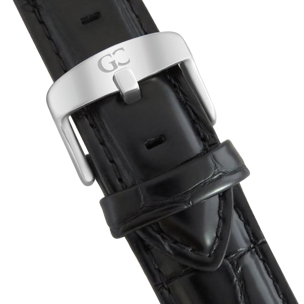 36mm Murray TL13603 White Silver Black Crocodile Leather Women's Watch
