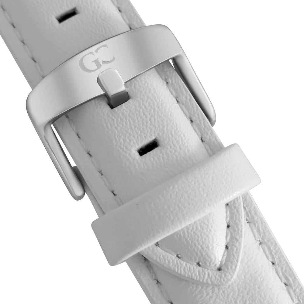 36mm Spring TL13629 White Pearl Silver White Leather Women's Watch