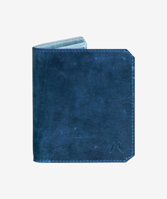 Blue velvet wallet