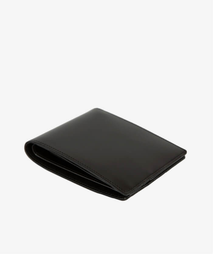 Matte black wallet