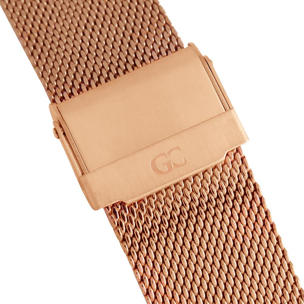 40mm Rivington TL14014 White Rose Gold Mesh Strap Band Men's Watch